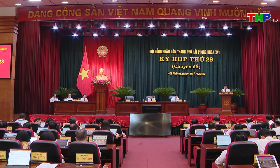 Kỳ họp thứ 28 HĐND thành phố khóa XVI