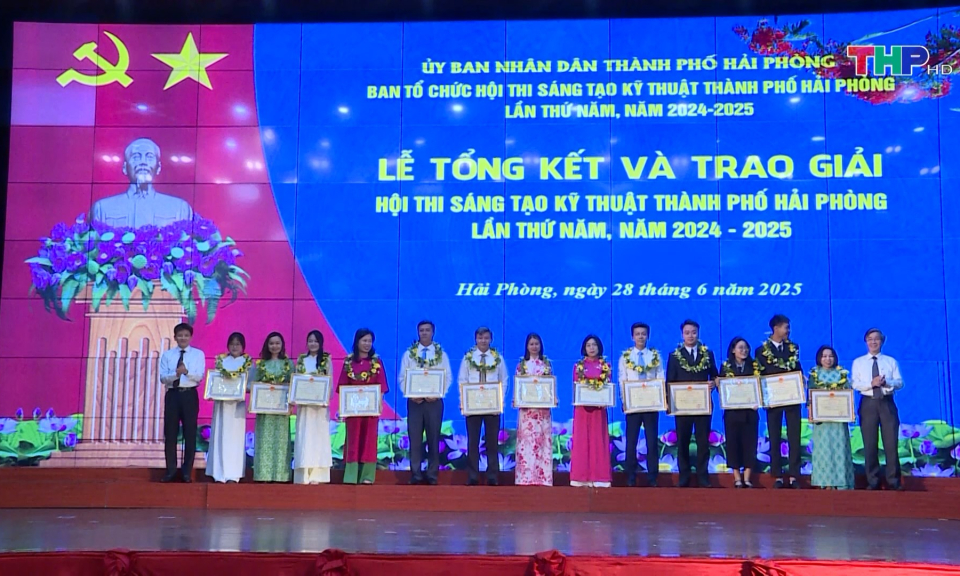 S&ocirc;i động Hội thi S&aacute;ng tạo kỹ thuật th&agrave;nh phố Hải Ph&ograve;ng lần thứ 5