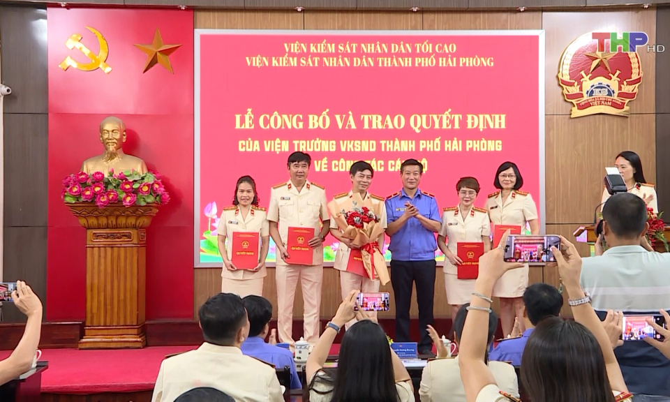 Viện Kiểm sát nhân dân thành phố sắp xếp, tinh gọn bộ máy