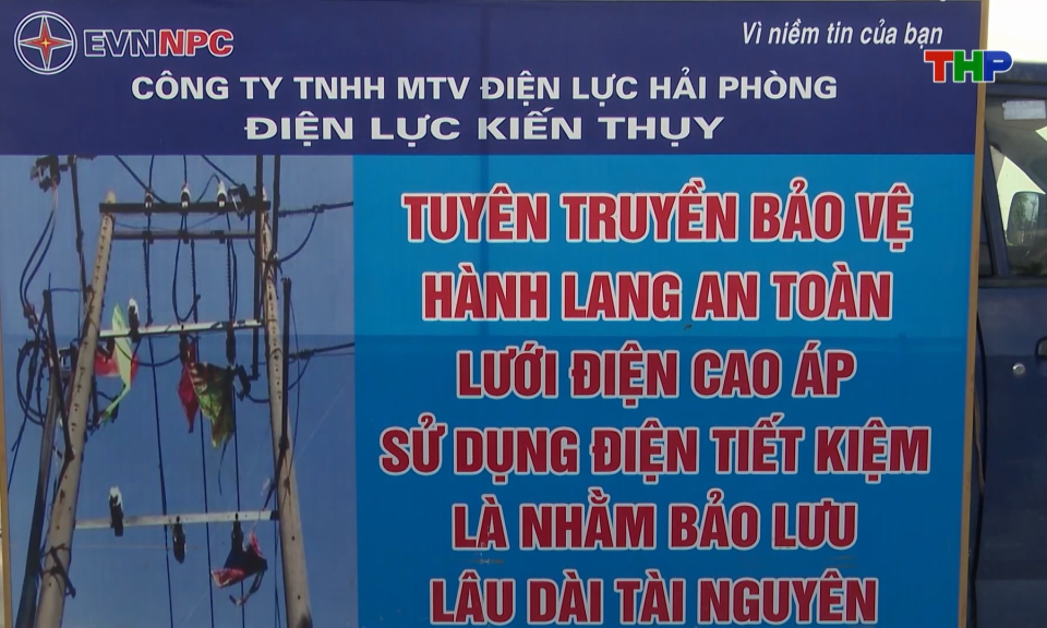 Bảo đảm an toàn hành lang lưới điện