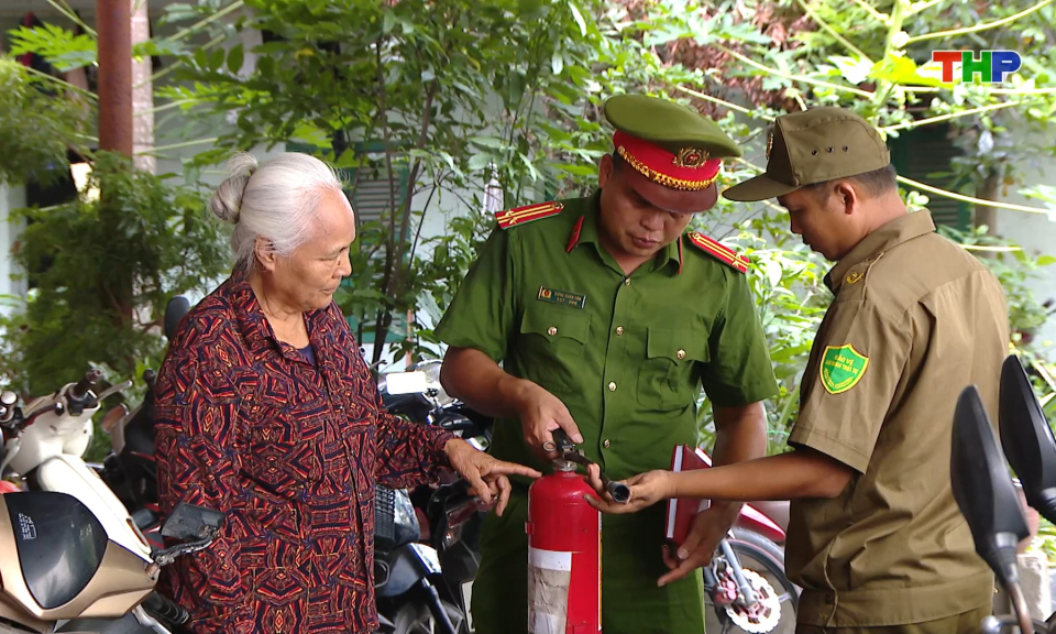 Tăng cường phòng chống cháy nổ tại các nhà trọ  