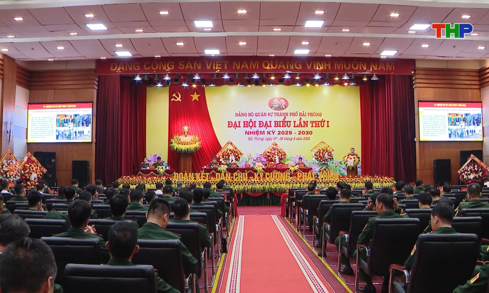 Đại hội đại biểu Đảng bộ Quân sự thành phố lần thứ I, nhiệm kỳ 2025-2030