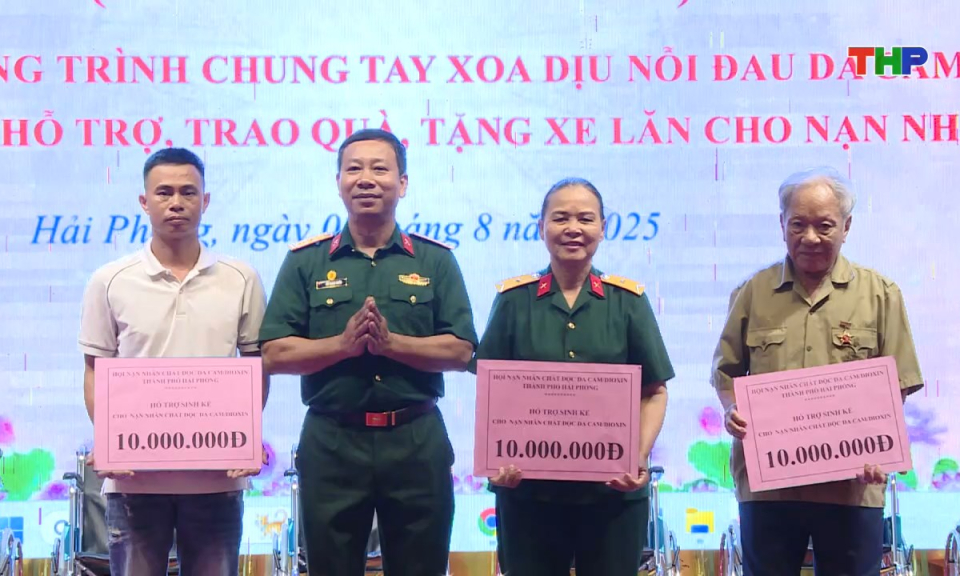 Vì cộng đồng: Lan tỏa yêu thương đến với nạn nhân da cam
