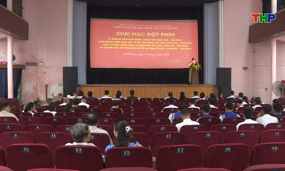 Khai mạc đợt phim kỷ niệm Cách mạng Tháng Tám và Quốc khánh 2/9