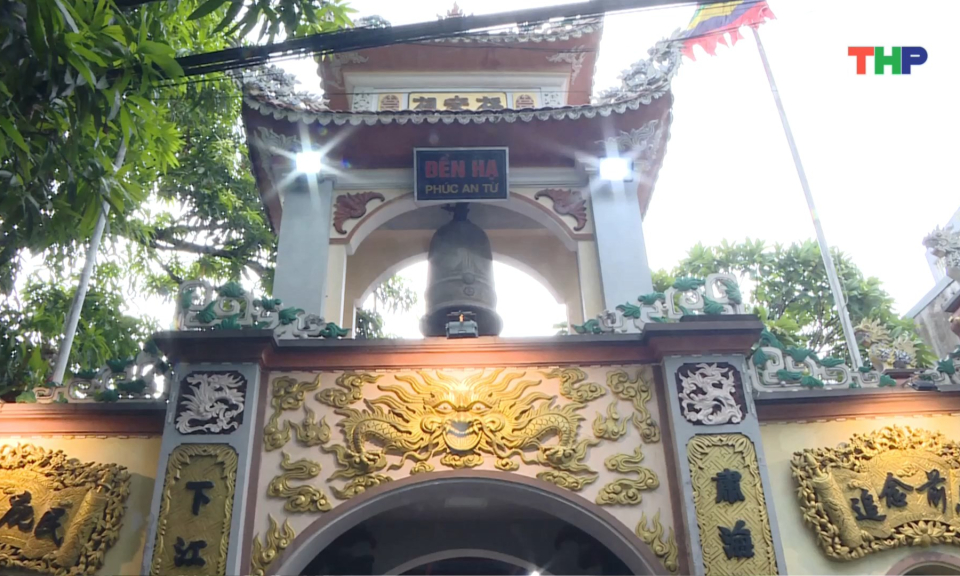 Đền Hạ: Di t&iacute;ch lịch sử, văn h&oacute;a l&acirc;u đời giữa l&ograve;ng th&agrave;nh phố Cảng