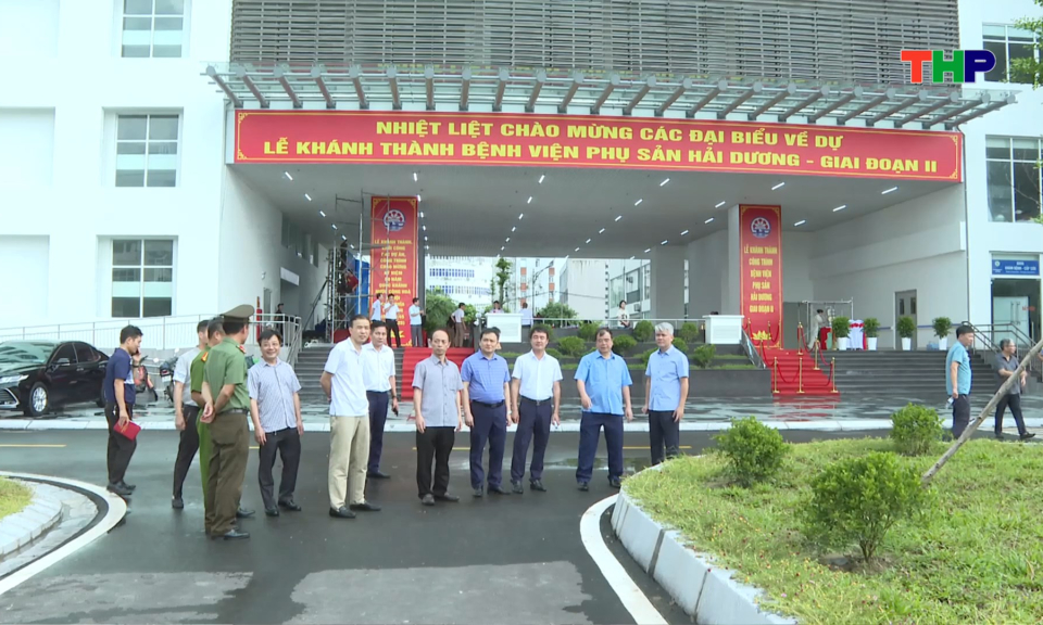 Sẵn s&agrave;ng kh&aacute;nh th&agrave;nh Dự &aacute;n Bệnh viện Phụ sản Hải Dương giai đoạn 2 dịp 19/8
