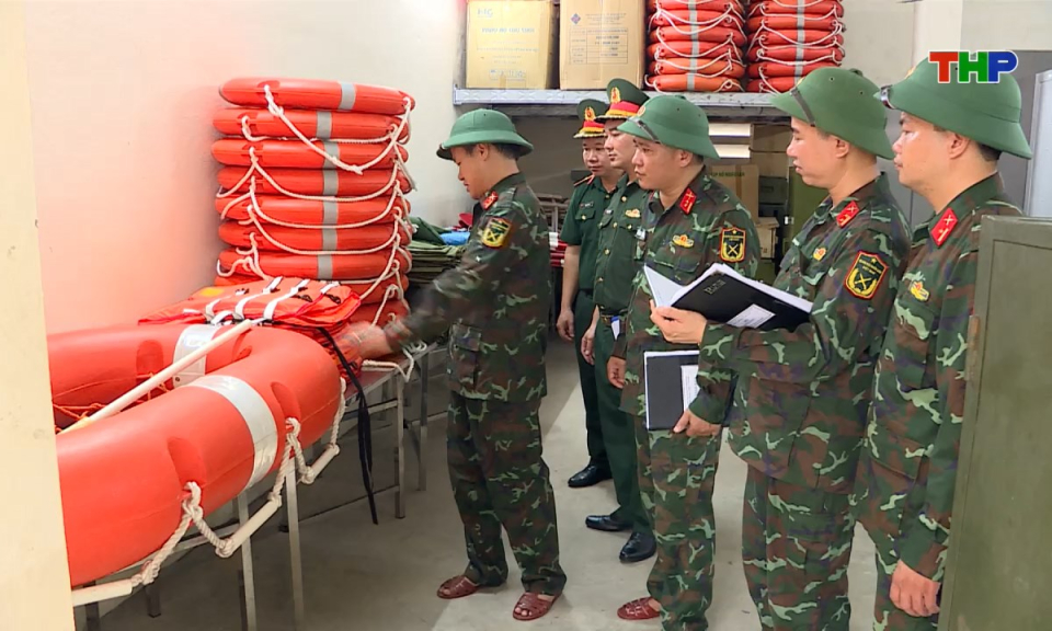 Quốc phòng địa phương: Lực lượng vũ trang thành phố sẵn sàng trong mọi tình huống phòng chống thiên tai, cứu hộ, cứu nạn