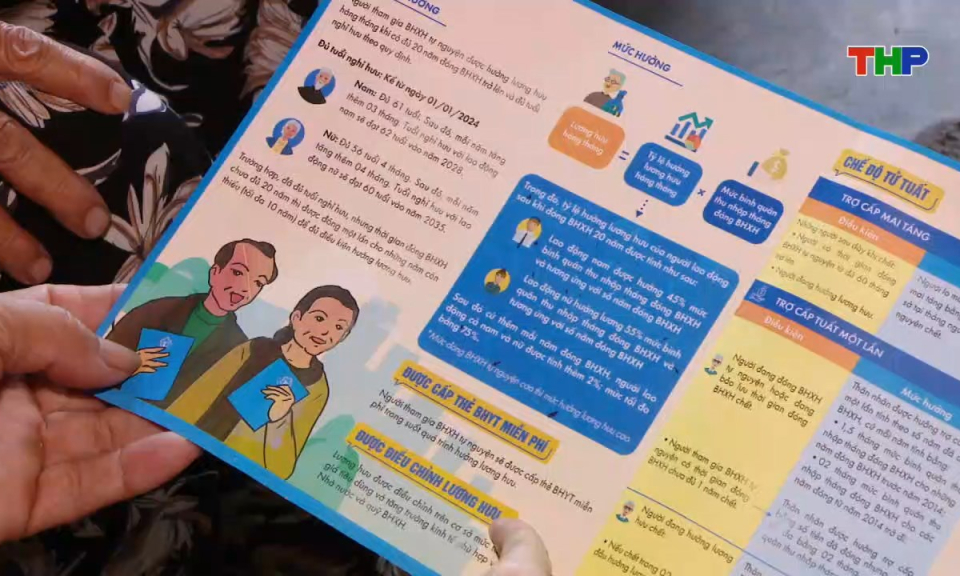 V&igrave; cộng đồng: Lương hưu - Điểm tựa an sinh vững chắc