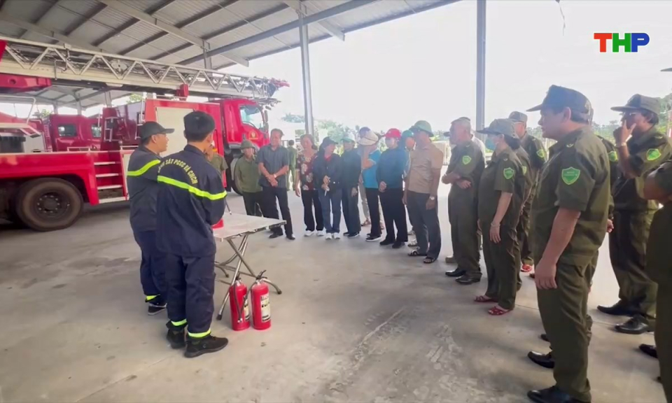 Ph&ograve;ng ch&aacute;y chữa ch&aacute;y v&agrave; cứu nạn cứu hộ: Thực tập phương &aacute;n ph&ograve;ng ch&aacute;y chữa ch&aacute;y v&agrave; cứu nạn cứu hộ n&acirc;ng cao hiệu quả c&ocirc;ng t&aacute;c ph&ograve;ng ch&aacute;y chữa ch&aacute;y