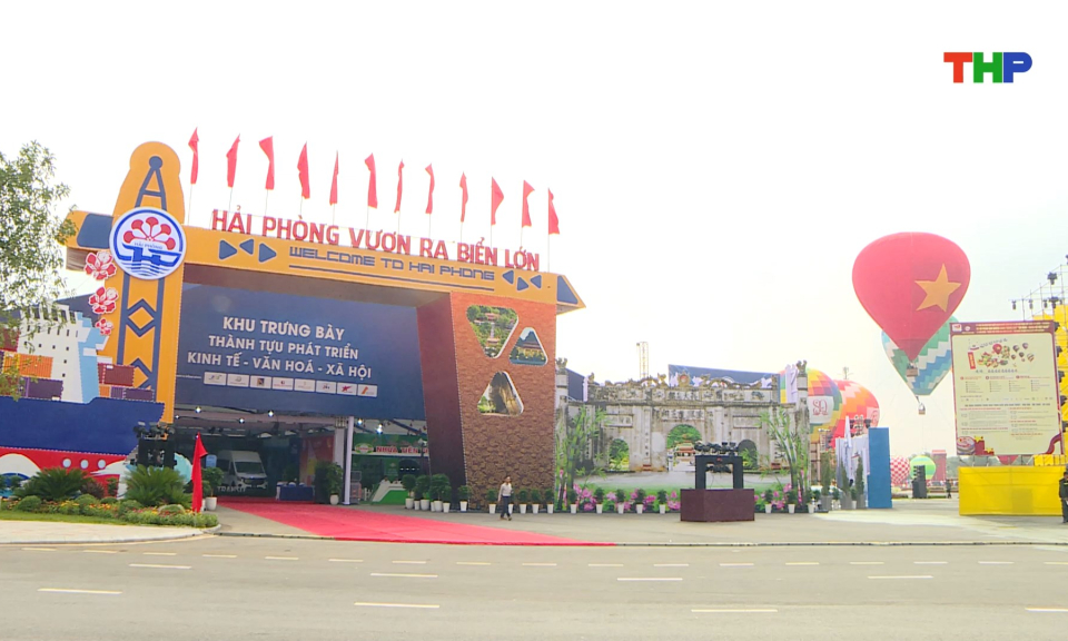 Ấn tượng Hải Ph&ograve;ng tại Triển l&atilde;m th&agrave;nh tựu đất nước  