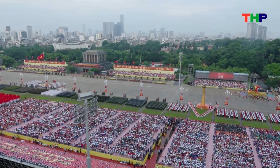 Lễ Tổng duyệt chương tr&igrave;nh diễu binh, diễu h&agrave;nh kỷ niệm 80 năm Quốc kh&aacute;nh 2/9