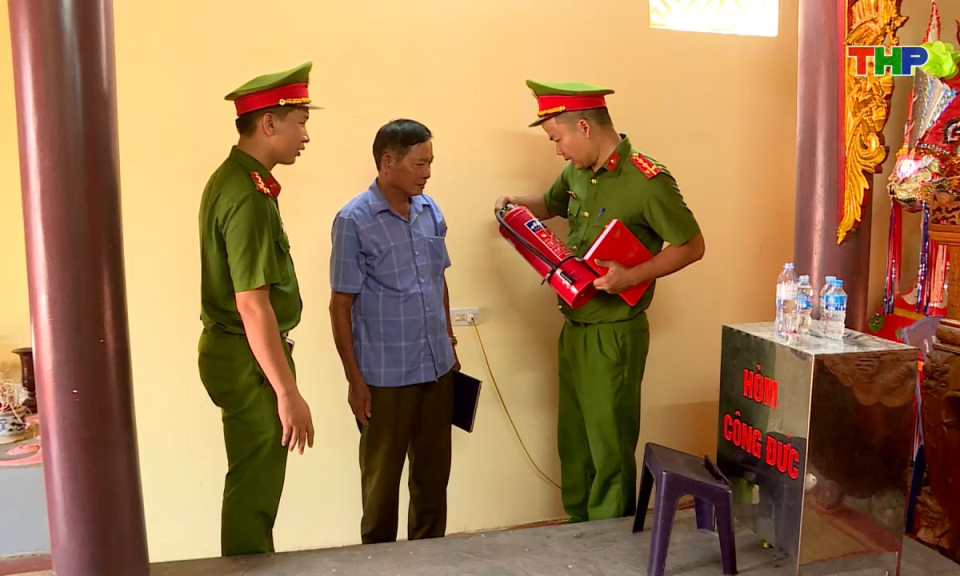 Phòng cháy chữa cháy và cứu nạn cứu hộ: Bảo đảm an toàn cháy nổ trong dịp lễ Vu Lan