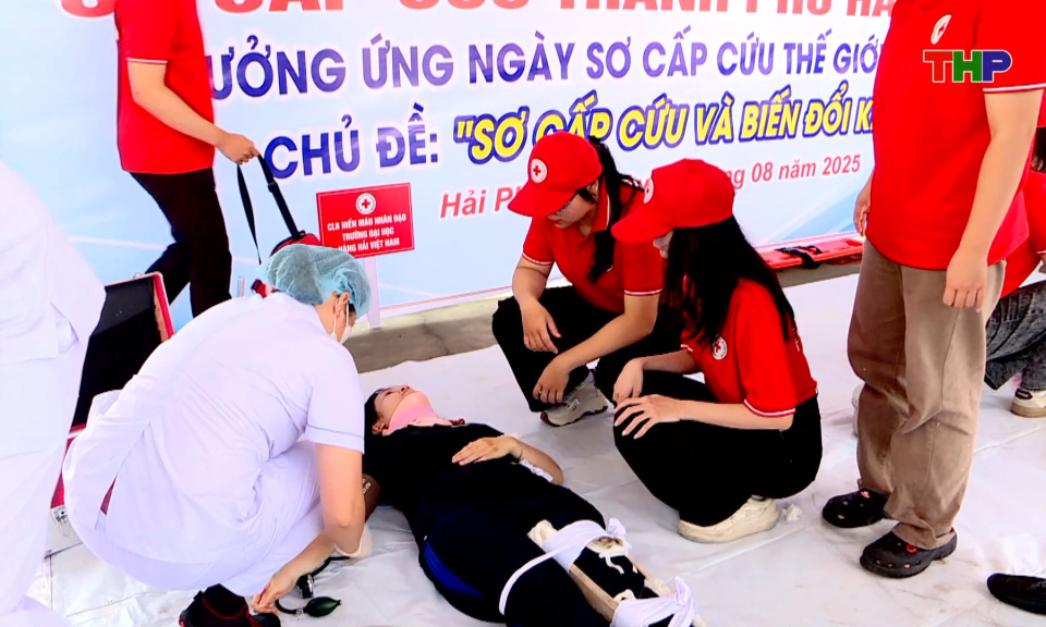 N&acirc;ng cao kỹ năng sơ cấp cứu trong cộng đồng