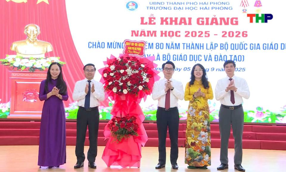 Hơn 1 triệu học sinh Hải Ph&ograve;ng bước v&agrave;o năm học mới