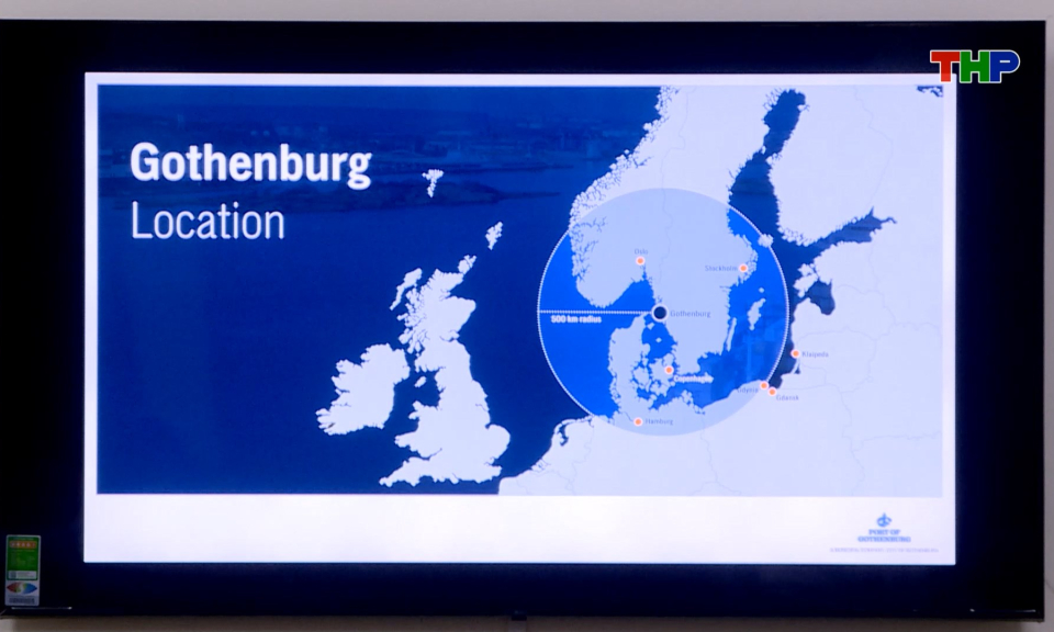 Kết nối giao thương Hải Ph&ograve;ng - Thụy Điển trong lĩnh vực logistic