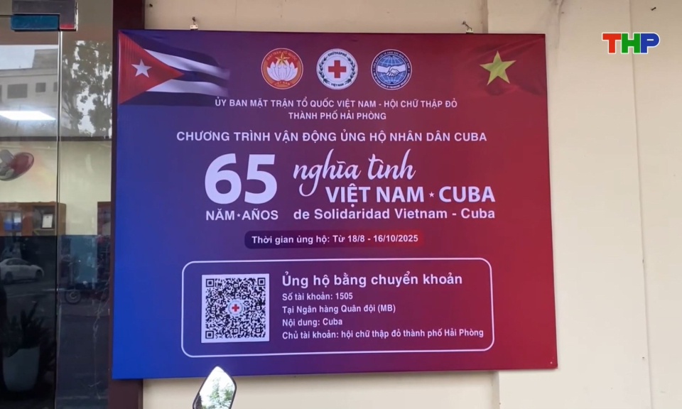 Hơn 7.700 lượt tập thể, cá nhân ủng hộ người dân Cuba