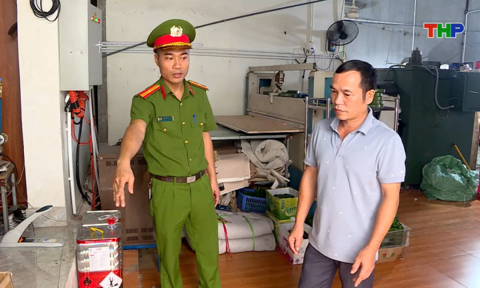Phòng cháy chữa cháy và cứu nạn cứu hộ: Tăng cường công tác phòng chống cháy nổ tại các làng nghề
