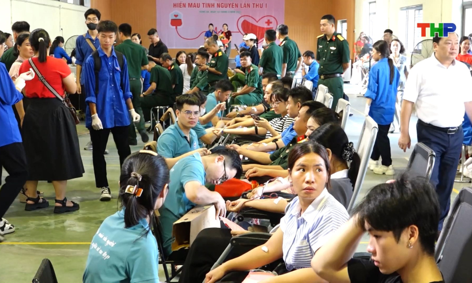 Lan toả phong tr&agrave;o hiến m&aacute;u t&igrave;nh nguyện trong cộng đồng