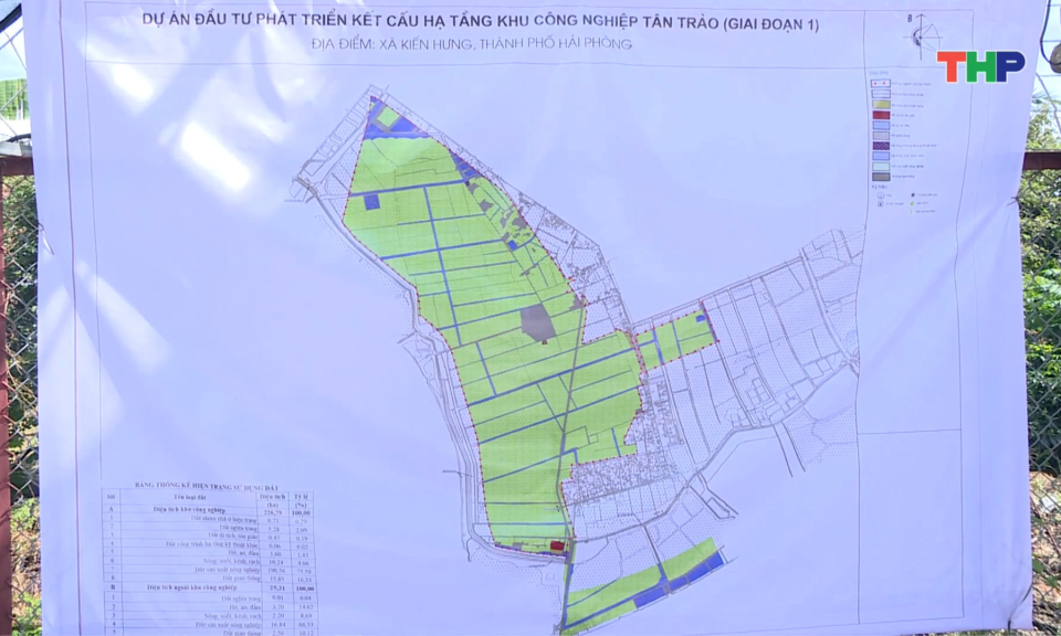 Bảo đảm tiến độ Dự &aacute;n đầu tư ph&aacute;t triển kết cấu hạ tầng khu c&ocirc;ng nghiệp T&acirc;n Tr&agrave;o