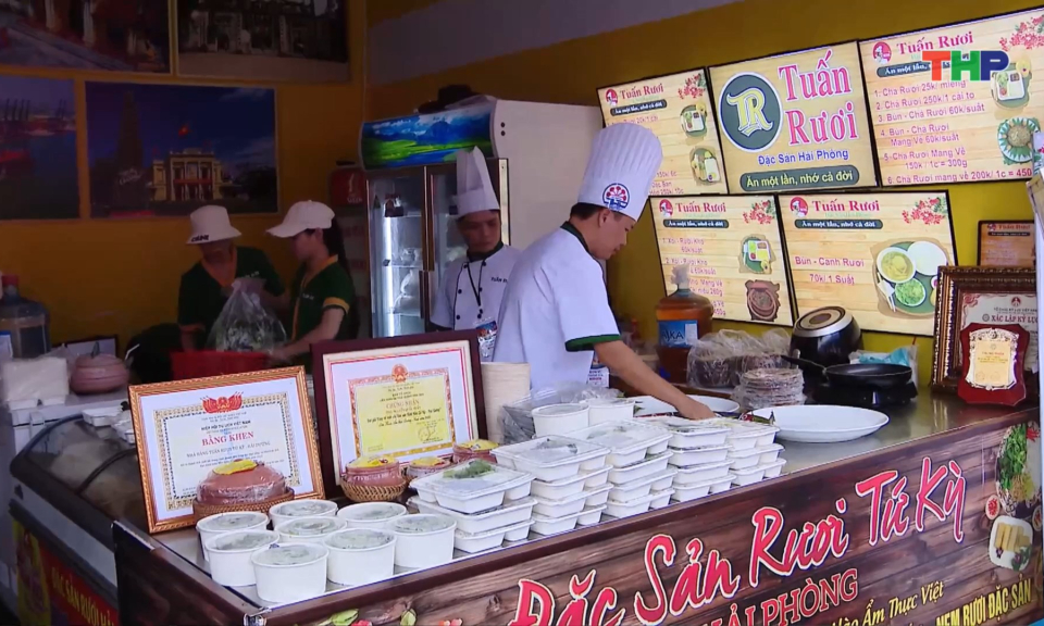 Lan tỏa gi&aacute; trị ẩm thực Hải Ph&ograve;ng qua Triển l&atilde;m th&agrave;nh tựu đất nước