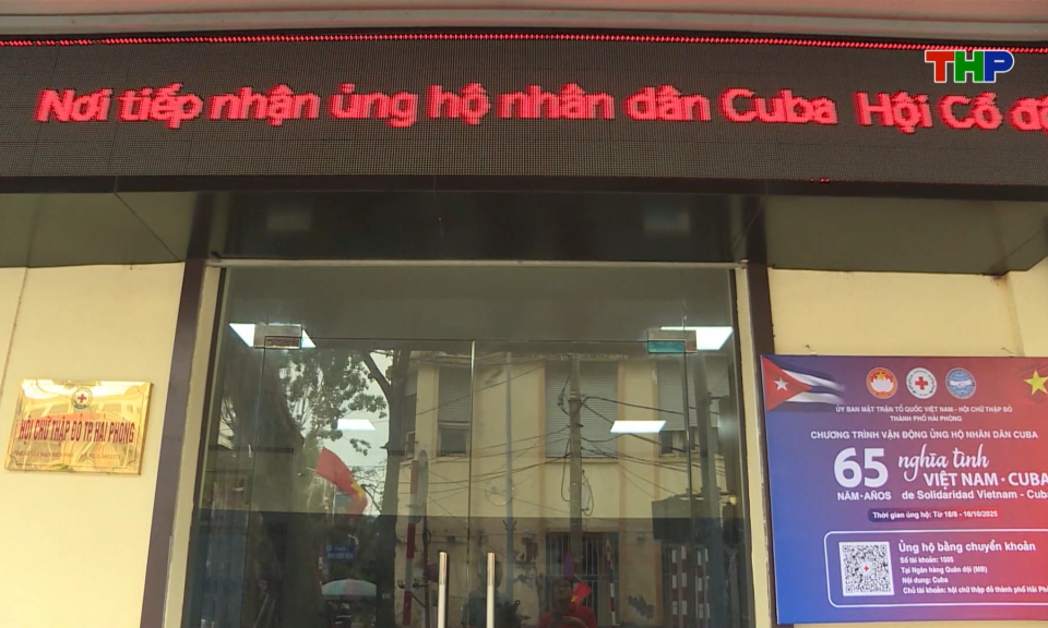 Hải Ph&ograve;ng: Hơn 5,3 tỷ đồng ủng hộ người d&acirc;n Cuba
