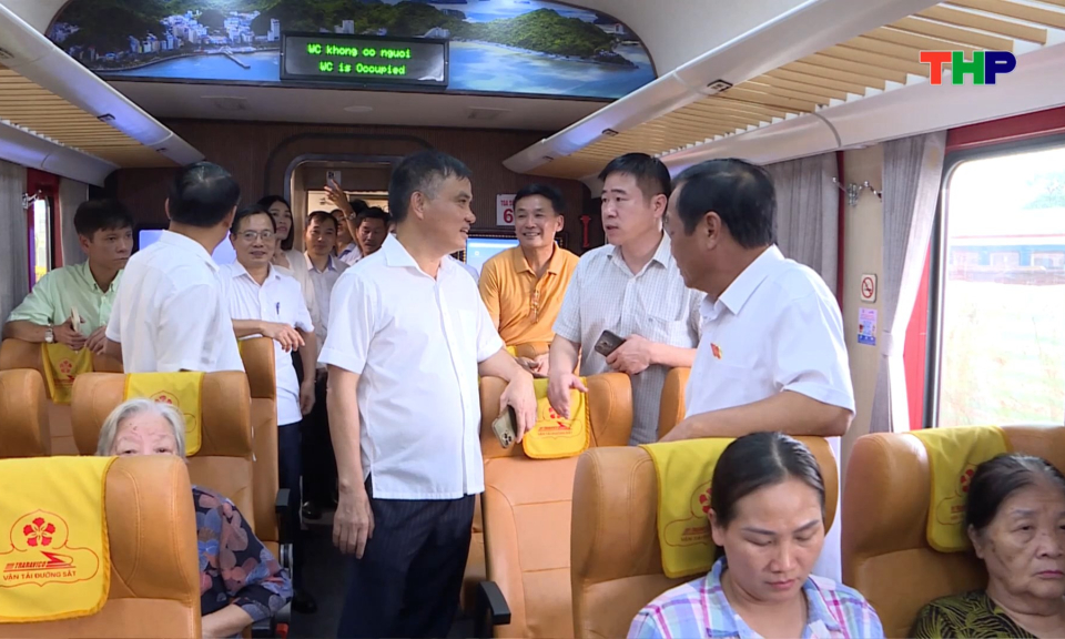 Hỗ trợ đưa đ&oacute;n c&aacute;n bộ, c&ocirc;ng chức, vi&ecirc;n chức T&acirc;y Hải Ph&ograve;ng sang Đ&ocirc;ng Hải Ph&ograve;ng l&agrave;m việc bằng t&agrave;u hỏa từ 22/9