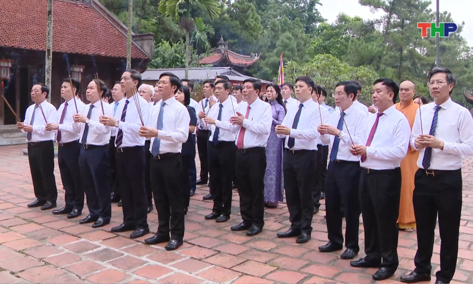 Dâng hương, tưởng niệm, tri ân các Anh hùng liệt sĩ