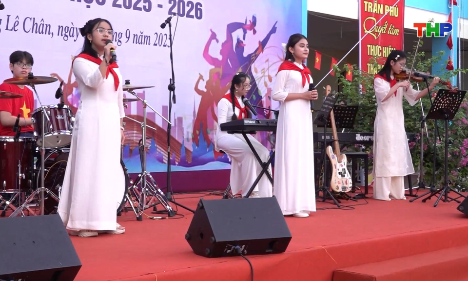 Chuẩn bị cho cuộc thi ban nhạc, nh&oacute;m nhạc học sinh THCS, THPT tại Hải Ph&ograve;ng