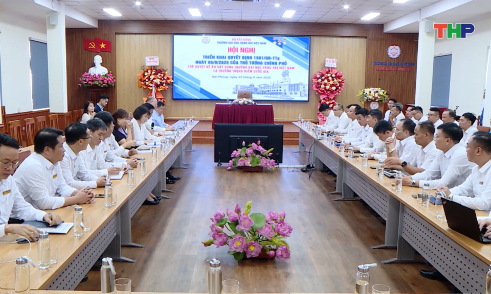X&acirc;y dựng trường Đại học H&agrave;ng hải Việt Nam l&agrave; trường trọng điểm quốc gia