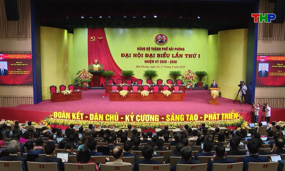 Phi&ecirc;n tr&ugrave; bị Đại hội đại biểu Đảng bộ th&agrave;nh phố lần thứ I, nhiệm kỳ 2025-2030
