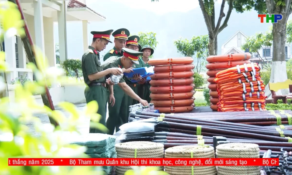 Qu&acirc;n khu 3: Chủ động c&aacute;c phương &aacute;n trong m&ugrave;a mưa b&atilde;o 