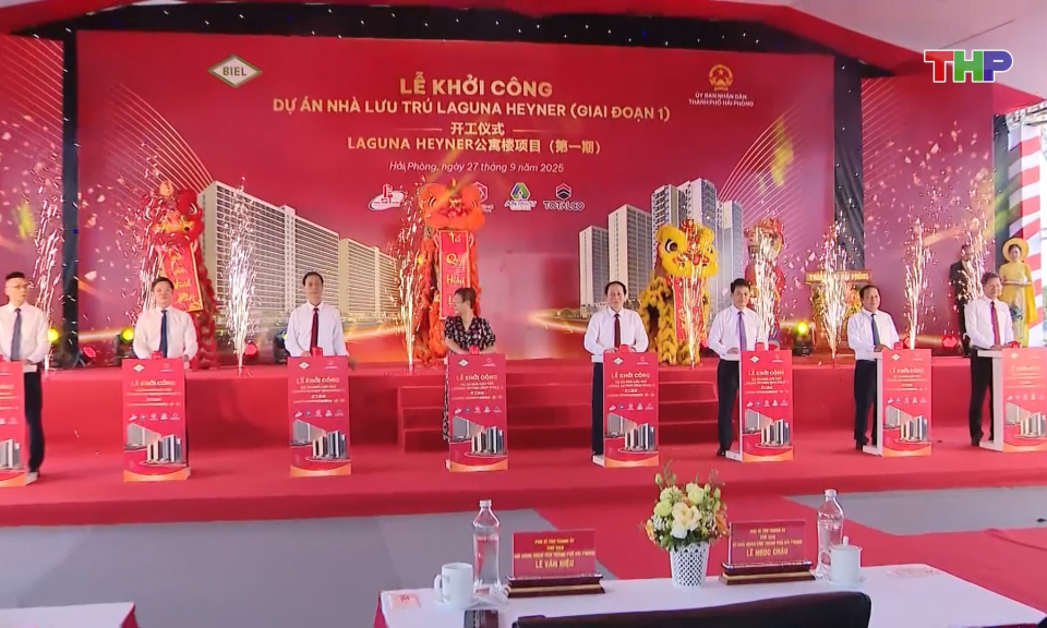 Hải Ph&ograve;ng khởi c&ocirc;ng Dự &aacute;n Nh&agrave; lưu tr&uacute; Laguna Heyner 