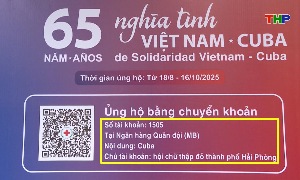 Tiếp nhận hơn 7,2 tỷ đồng ủng hộ người d&acirc;n Cuba