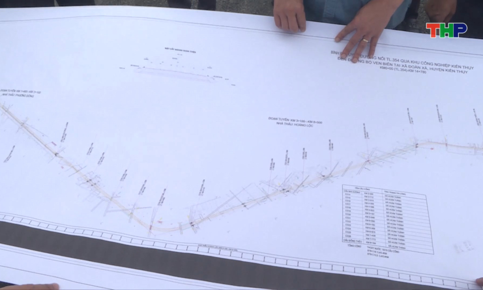 Tiến độ Dự &aacute;n đường nối tỉnh lộ 354