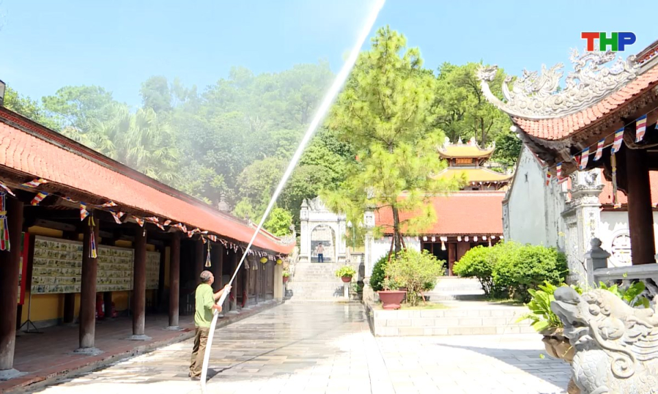 Ph&ograve;ng ch&aacute;y chữa ch&aacute;y v&agrave; cứu nạn cứu hộ: Bảo đảm ph&ograve;ng ch&aacute;y chữa ch&aacute;y tại Lễ hội M&ugrave;a thu C&ocirc;n Sơn - Kiếp Bạc