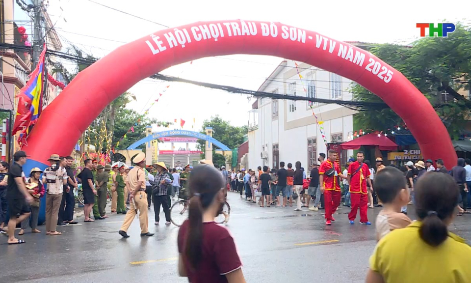 An toàn giao thông: Bảo đảm an toàn cho Lễ hội Chọi trâu 2025