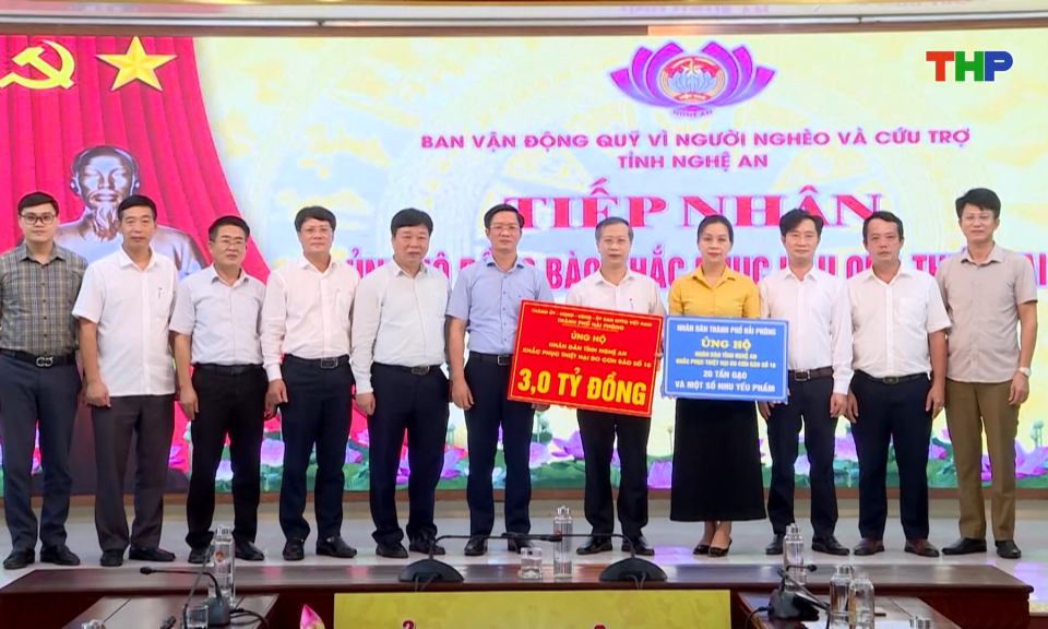 Th&agrave;nh phố Hải Ph&ograve;ng hỗ trợ c&aacute;c địa phương khắc phục thiệt hại sau b&atilde;o số 10