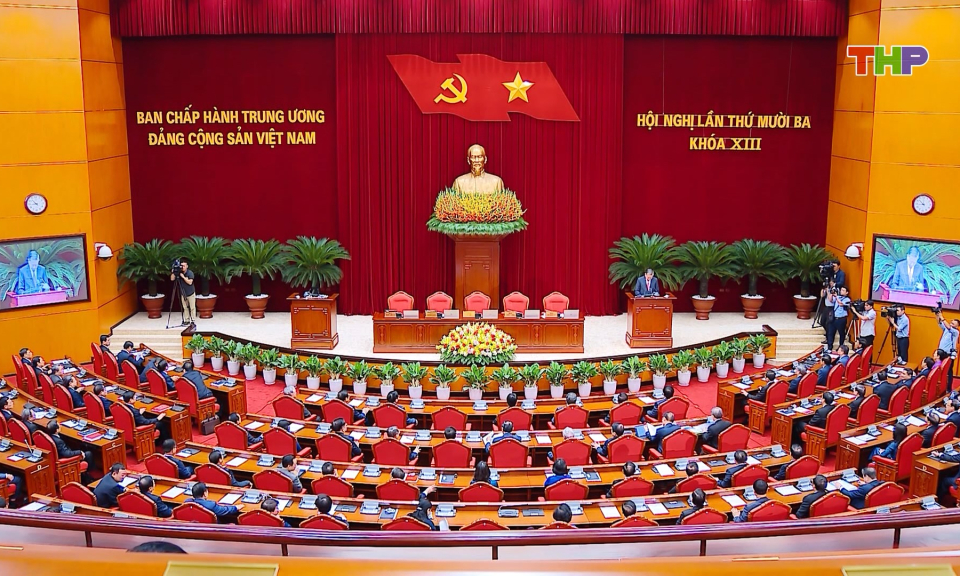 Bế mạc Hội nghị lần thứ 13 Ban chấp h&agrave;nh Trung ương Đảng kh&oacute;a XIII