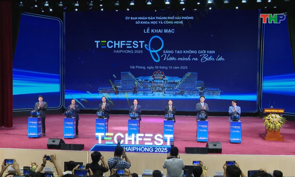 Khoa học công nghệ và đời sống: Dấu ấn Techfest Hải Phòng 2025