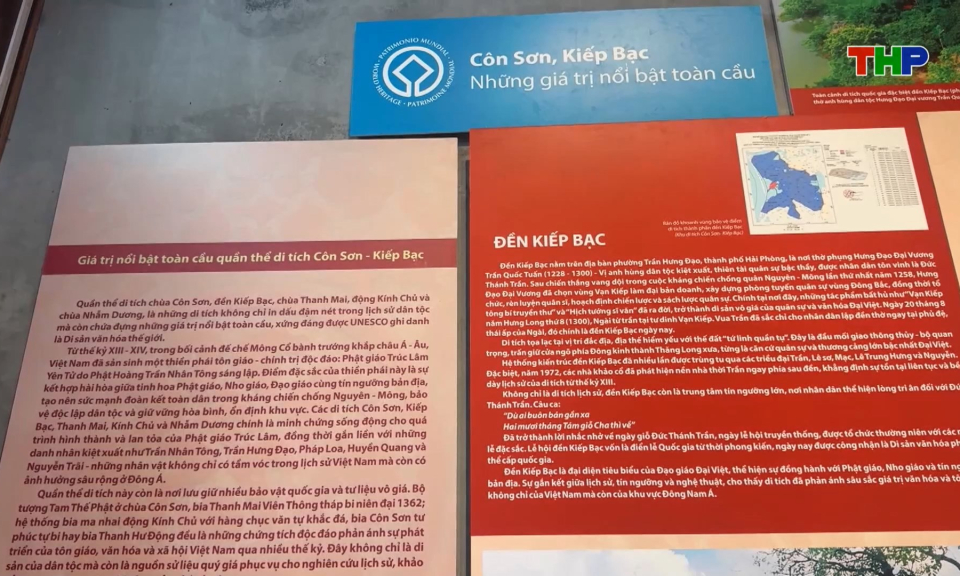 Dấu ấn H&agrave;nh tr&igrave;nh di sản văn h&oacute;a thế giới C&ocirc;n Sơn - Kiếp Bạc