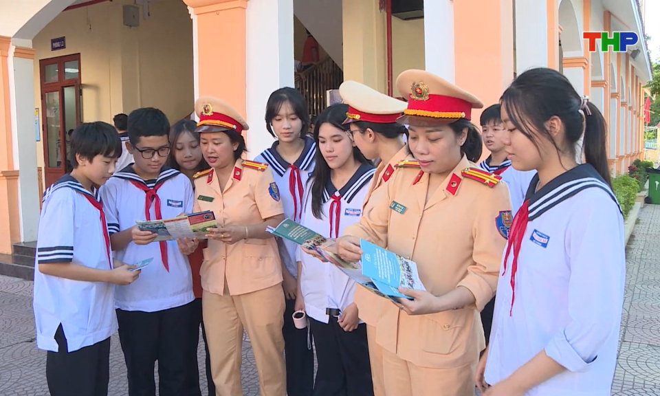 Bảo đảm an toàn giao thông trong trường học
