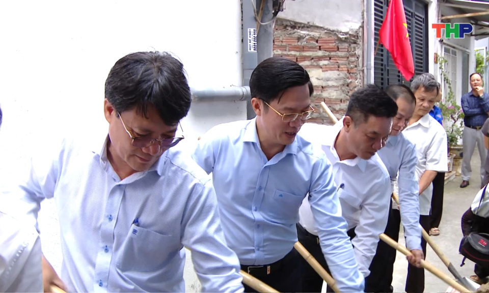 Khởi công xây nhà Đại đoàn kết tại phường Kiến An