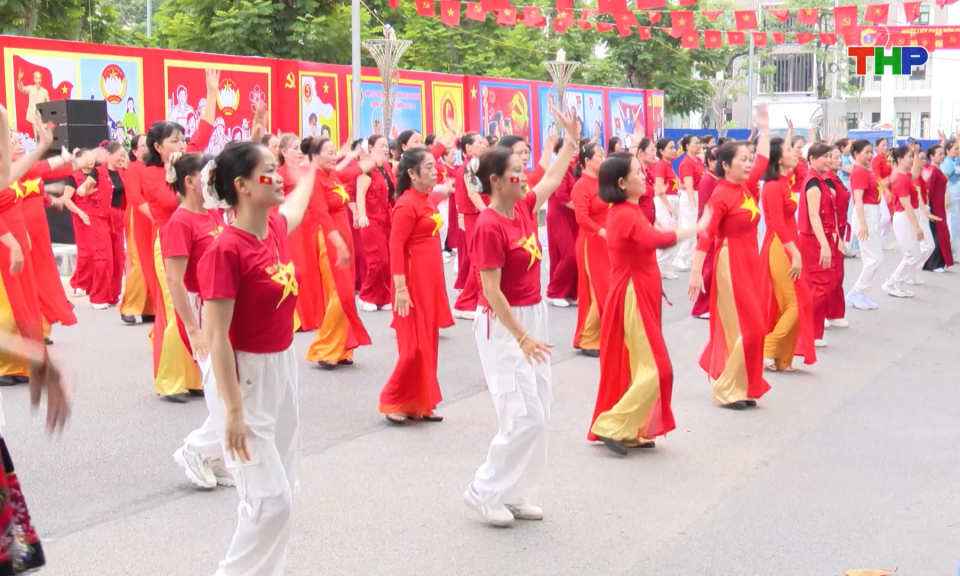 S&ocirc;i nổi phong tr&agrave;o d&acirc;n vũ thể thao