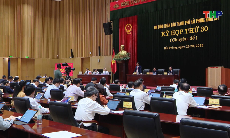 Kỳ họp thứ 30 HĐND thành phố khóa XVI 