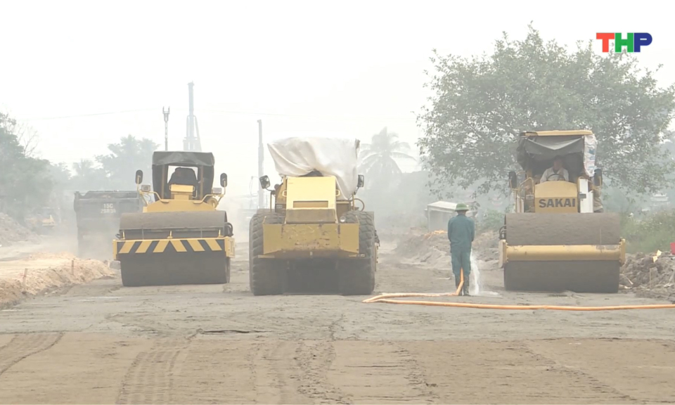 Bảo đảm tiến độ tuyến đường nối từ đường 354 đến Quốc lộ 10