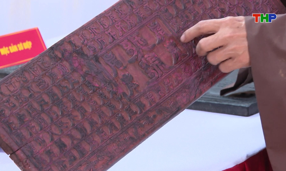 Mộc bản ch&ugrave;a Trăm Gian - Niềm tự h&agrave;o bảo vật quốc gia