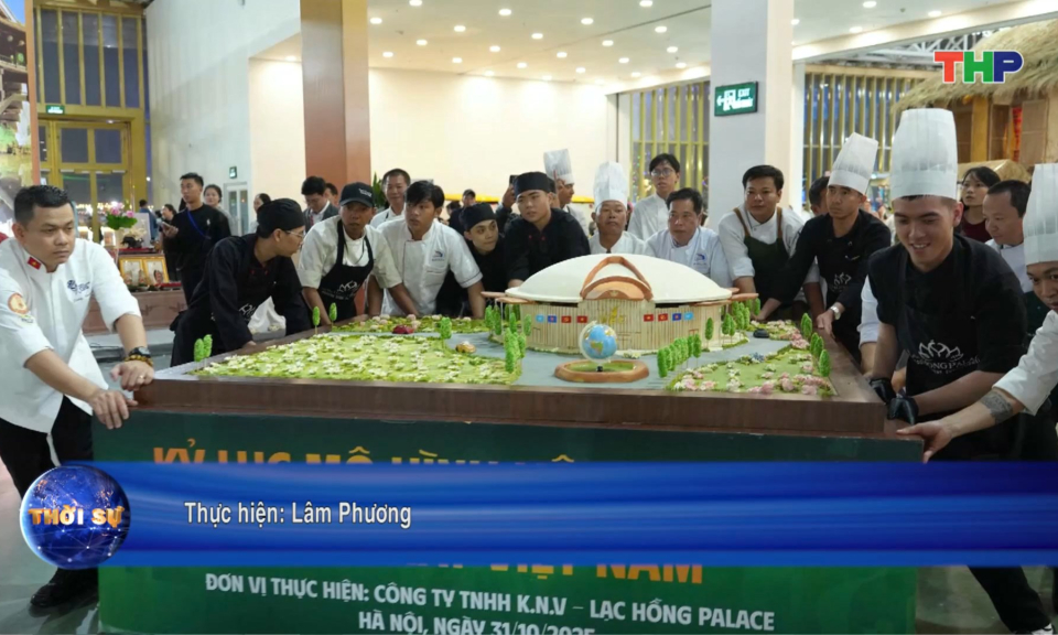 Kỷ lục m&ocirc; h&igrave;nh x&ocirc;i hoa đậu lớn nhất Việt Nam 