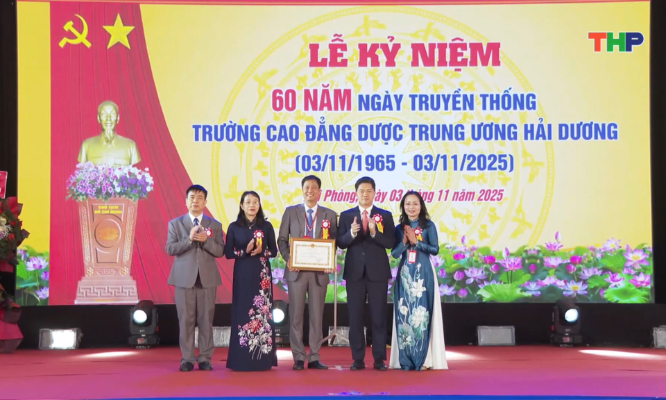 Trường Cao đẳng Dược Trung ương Hải Dương kỷ niệm 60 năm ng&agrave;y truyền thống