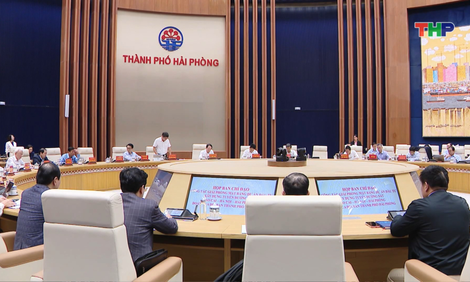 Bảo đảm tiến độ giải phóng mặt bằng dự án đường sắt Lào Cai - Hà Nội - Hải Phòng