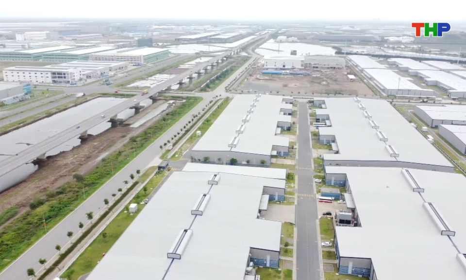 Các khu công nghiệp phát huy lợi thế trong thu hút đầu tư